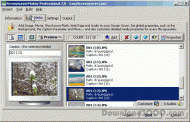 Screensaver Maker Standard Edition screenshot